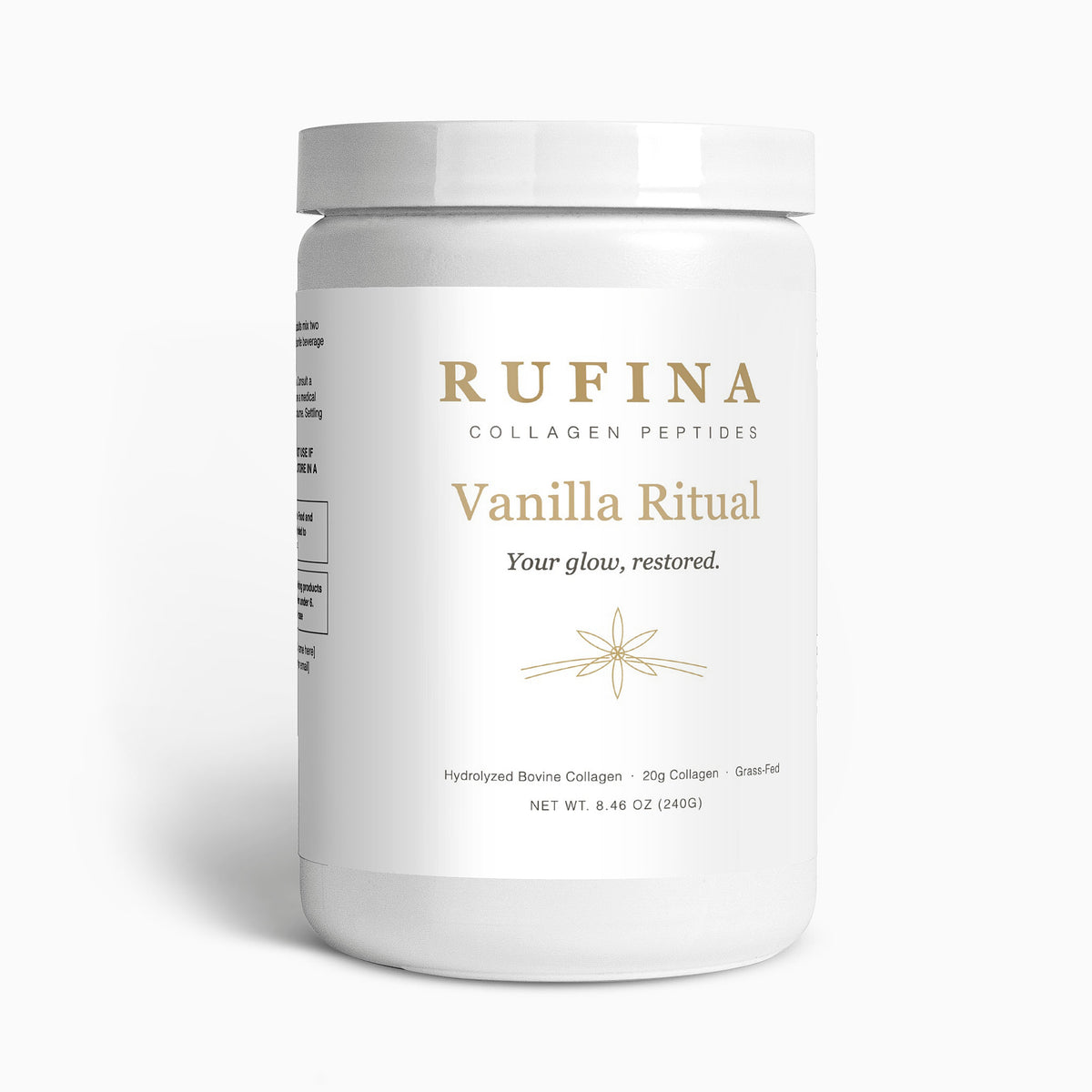 Grass-Fed Collagen Creamer (Vanilla)